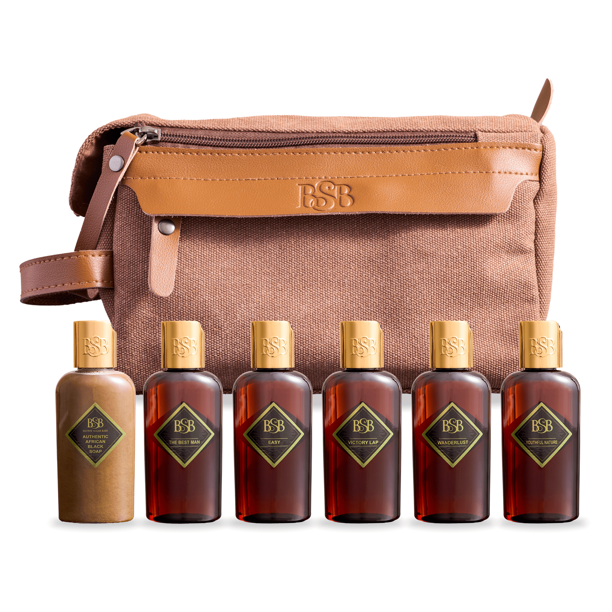 The Best Men 2oz Bundle with Toiletry Case